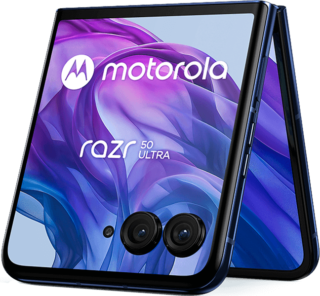 Motorola Razr 50 Ultra Midnight Blue + Motorola Moto Buds Glacier Blue